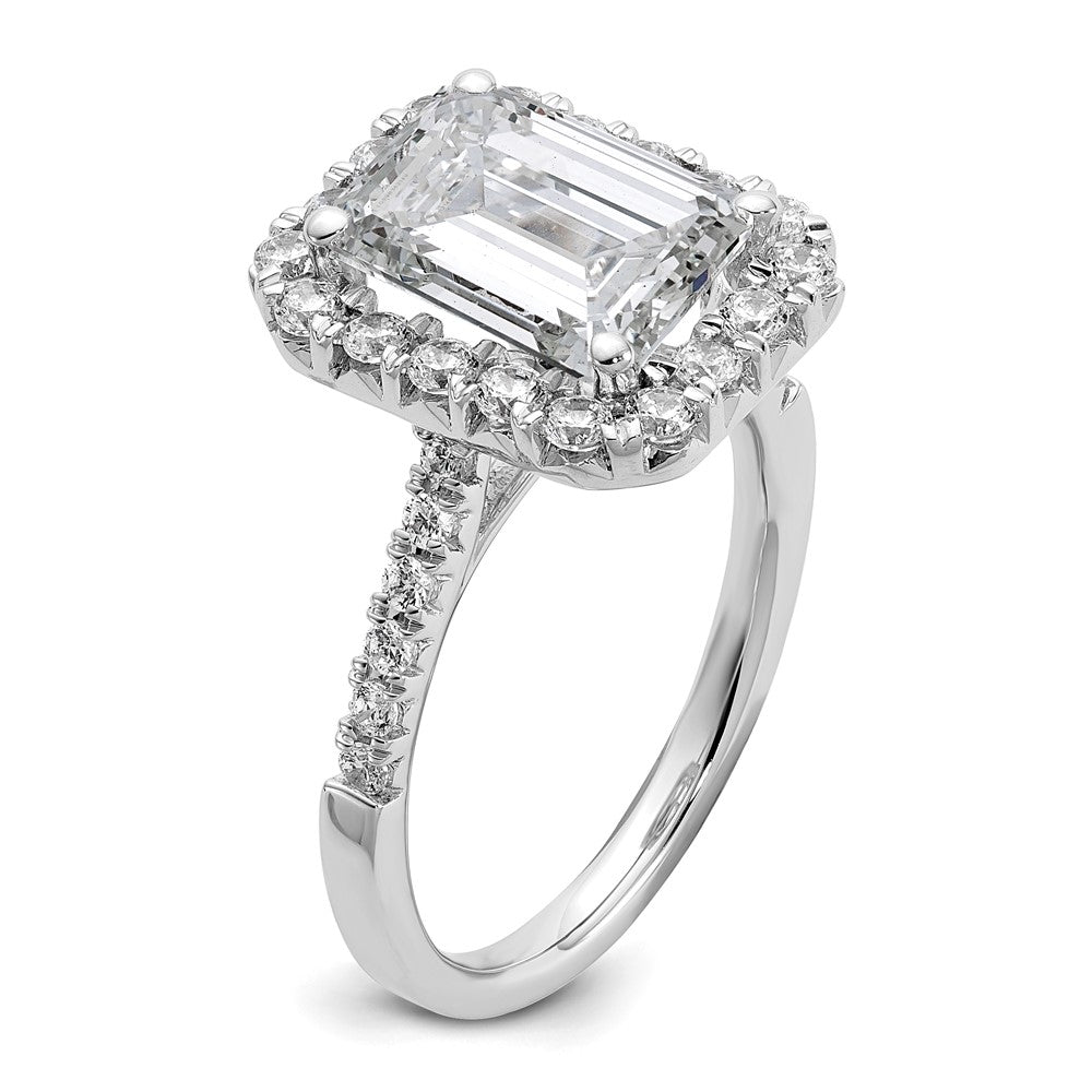 Sterling Silver Rhodium-plated 6mm Comfort Fit Size 8.5 Band