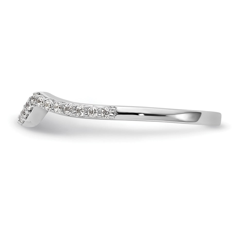 14k White Gold Lab Grown VS/SI+ G+ Dia Wedding Band