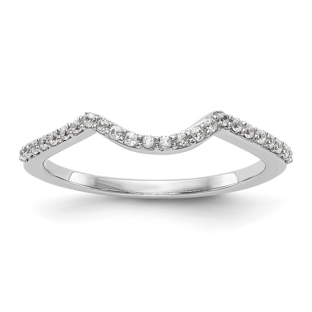 14k White Gold Lab Grown VS/SI+ G+ Dia Wedding Band