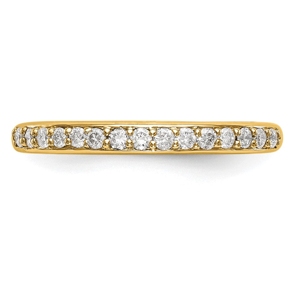 14k 1/4 carat Lab Grown Diamond VS/SI+ G+ Complete Wedding Band