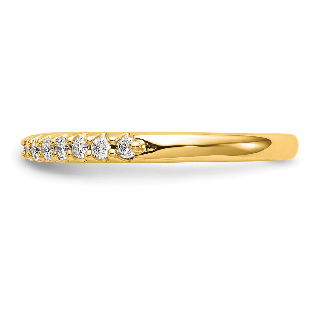 14k 1/4 carat Lab Grown Diamond VS/SI+ G+ Complete Wedding Band