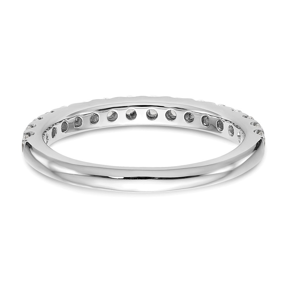 14k White Gold 1/2 carat Diamond Complete Wedding Band