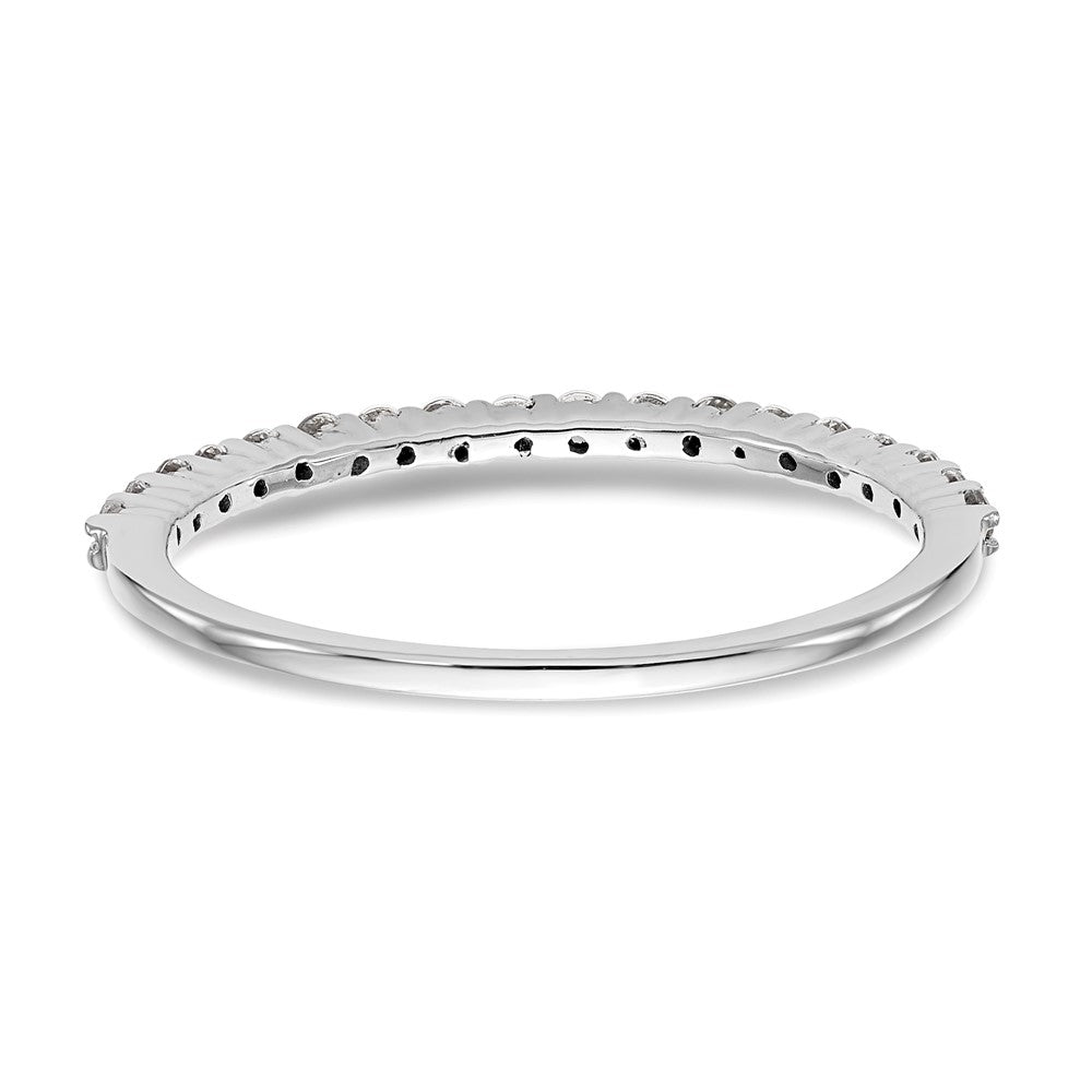 14k White Gold 1/4 carat Diamond Complete Wedding Band