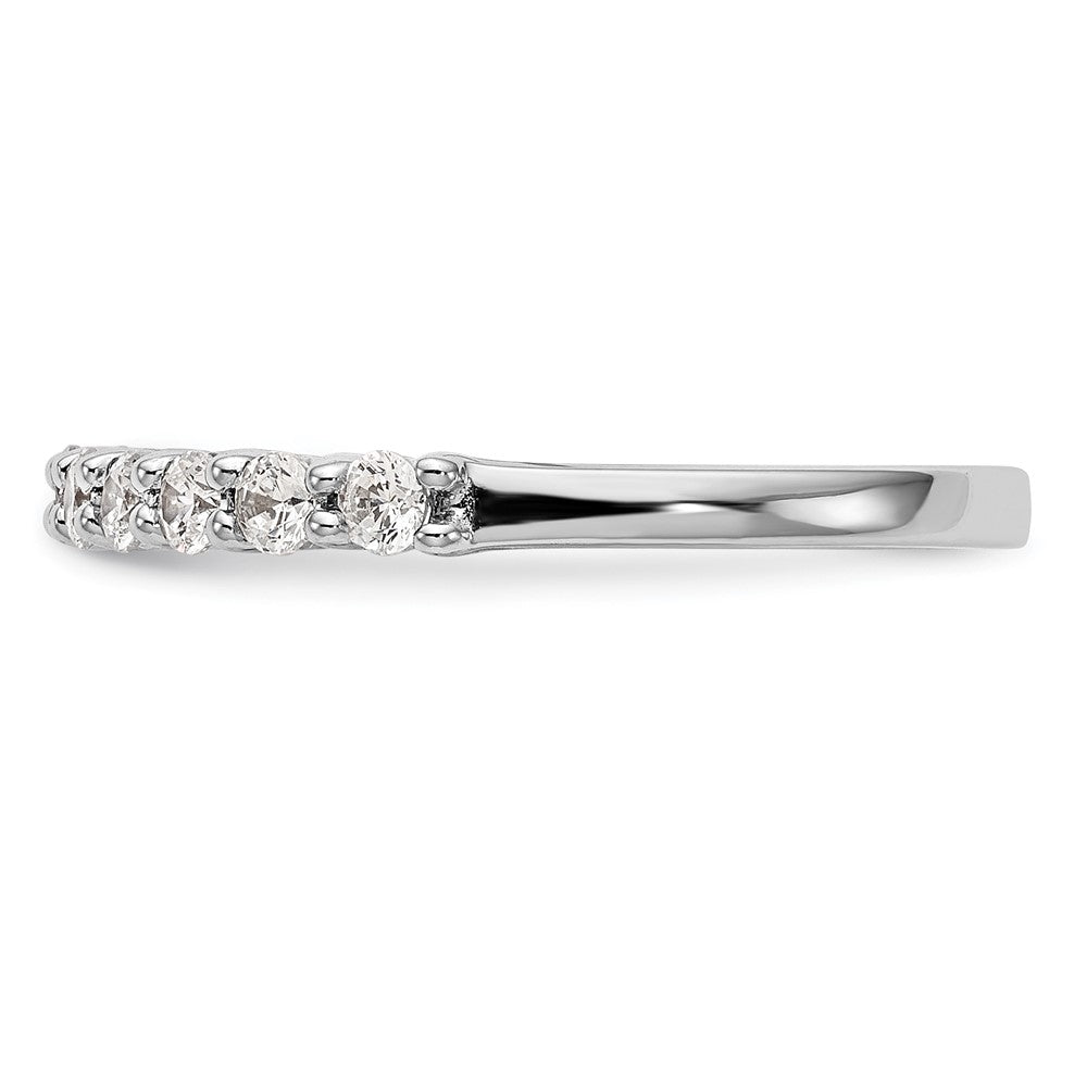 14k White Gold 5/8 carat Diamond Complete Wedding Band