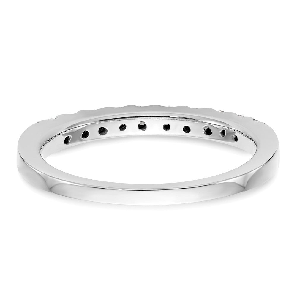 14K White Gold 1/3 carat Diamond Complete Wedding Band