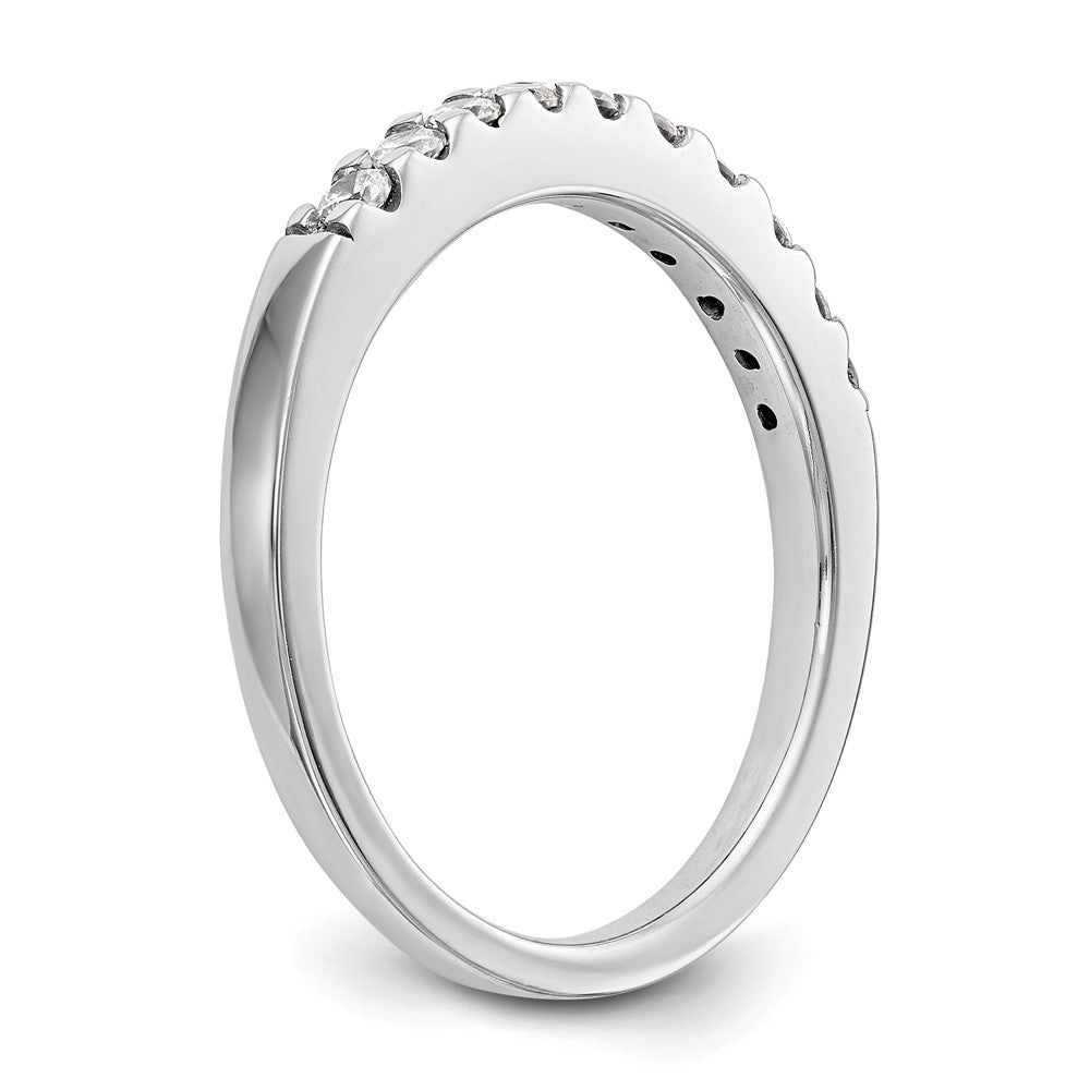 14K White Gold 1/3 carat Diamond Complete Wedding Band