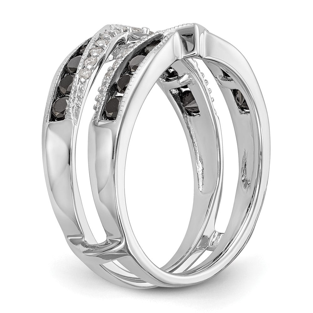 Sterling Silver Rhodium-plated Family Jewelry Mounting