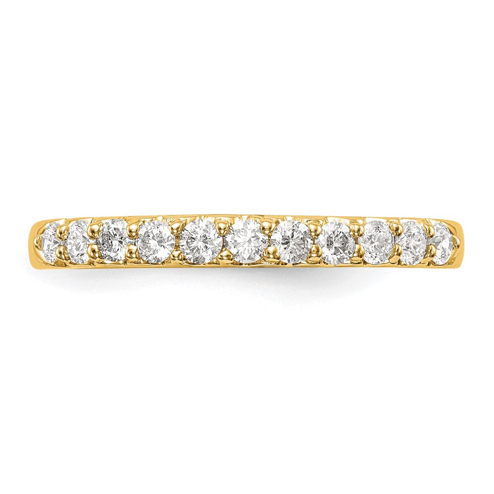 14k 1/3 carat Lab Grown Diamond VS/SI+ G+ Complete Band