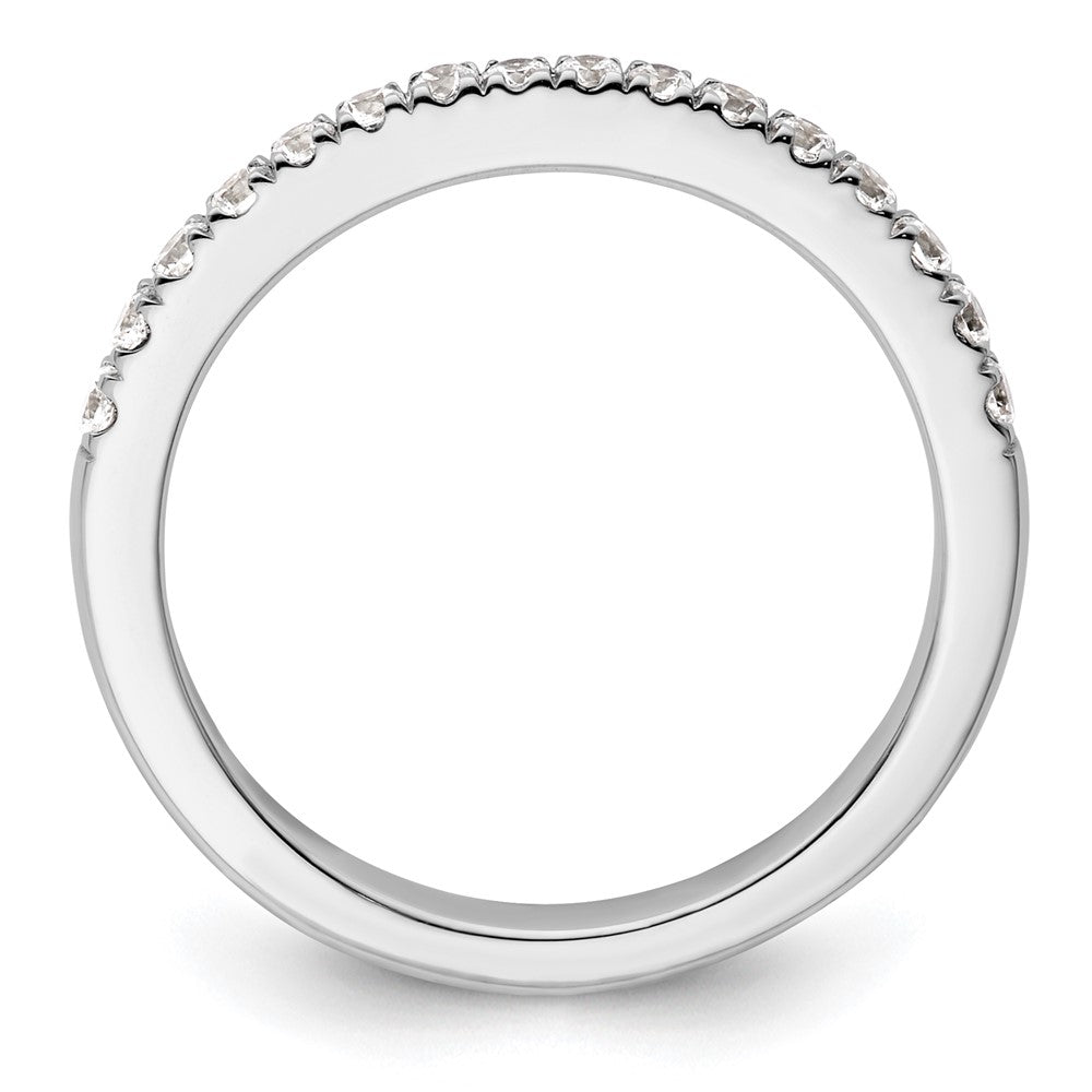 14K White Gold 1/3 carat Diamond Complete Wedding Band