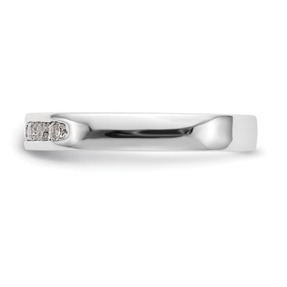 Platinum 7-Stone (Holds 7-2.1mm Round) Channel Band Mounting
