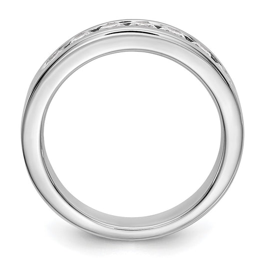 Platinum 7-Stone (Holds 7-2.9mm Round) Channel Band Mounting
