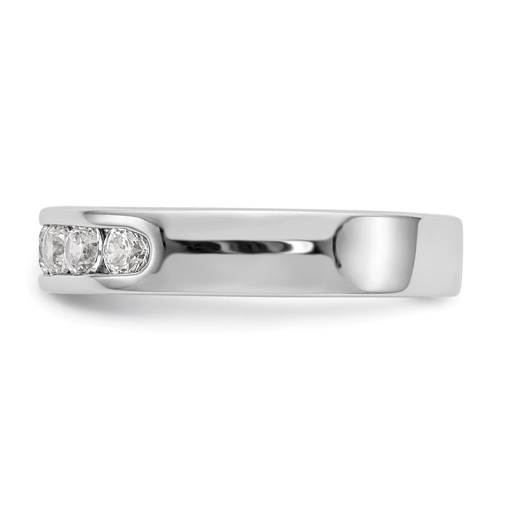 Platinum 7-Stone (Holds 7-2.9mm Round) Channel Band Mounting