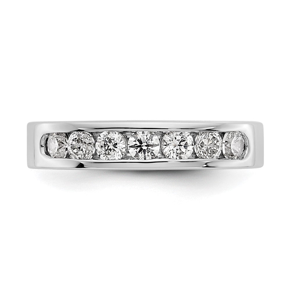 Platinum 7-Stone (Holds 7-2.9mm Round) Channel Band Mounting