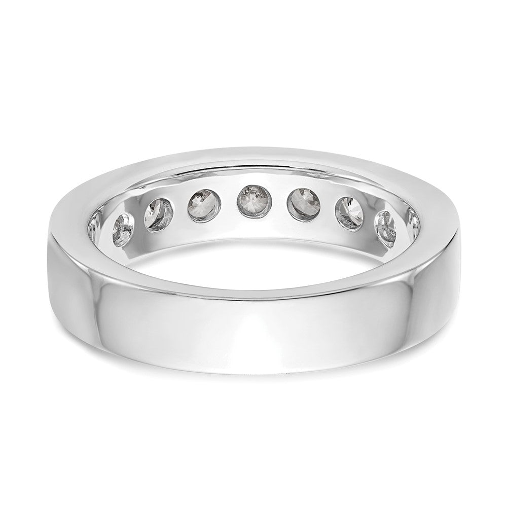 Platinum 7-Stone (Holds 7-3.4mm Round) Channel Band Mounting
