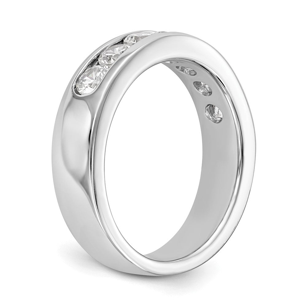 Platinum 7-Stone (Holds 7-3.4mm Round) Channel Band Mounting