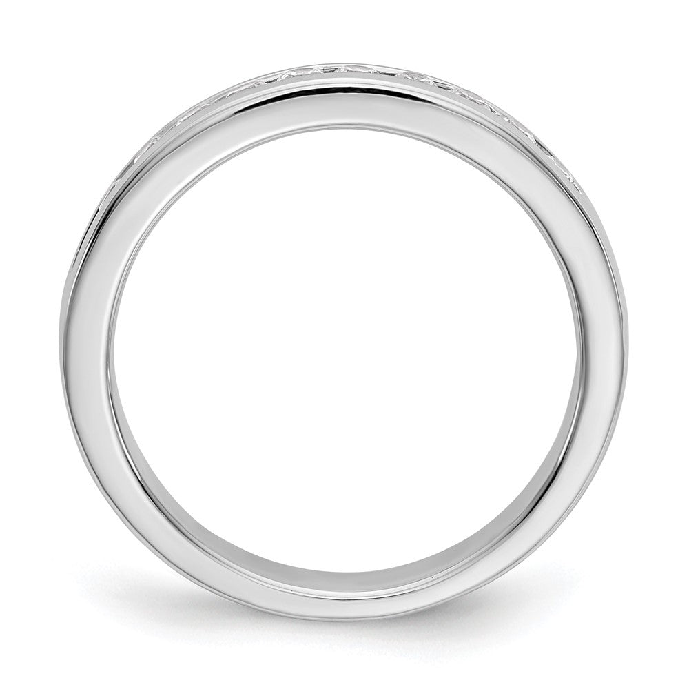 Platinum 11-Stone (Holds 11-1.9mm Round) Channel Band Mounting