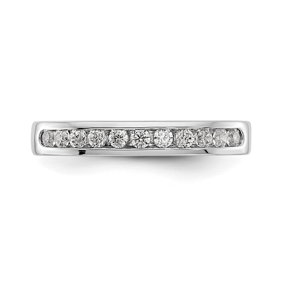 Platinum 11-Stone (Holds 11-1.9mm Round) Channel Band Mounting