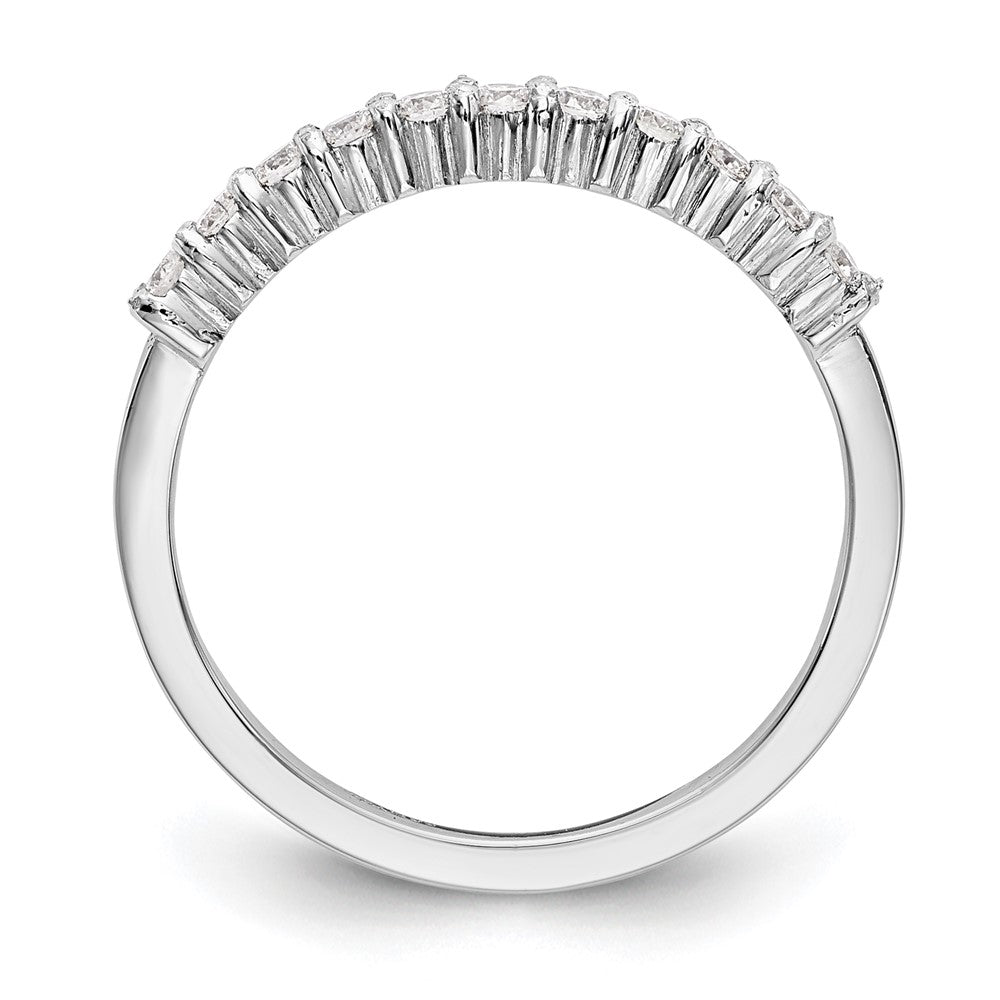 Platinum 11-Stone (Holds 11-1.6mm Round) Wedding Band Mounting