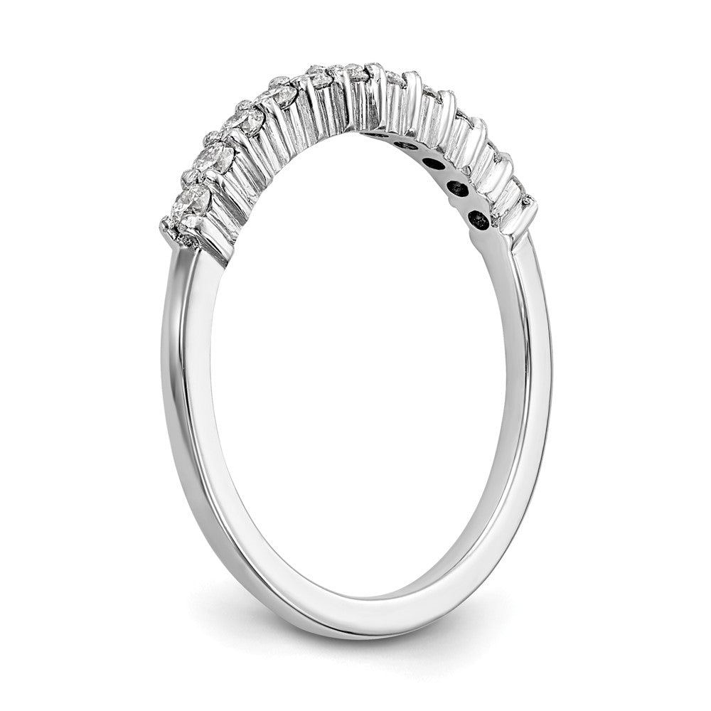Platinum 11-Stone (Holds 11-1.6mm Round) Wedding Band Mounting