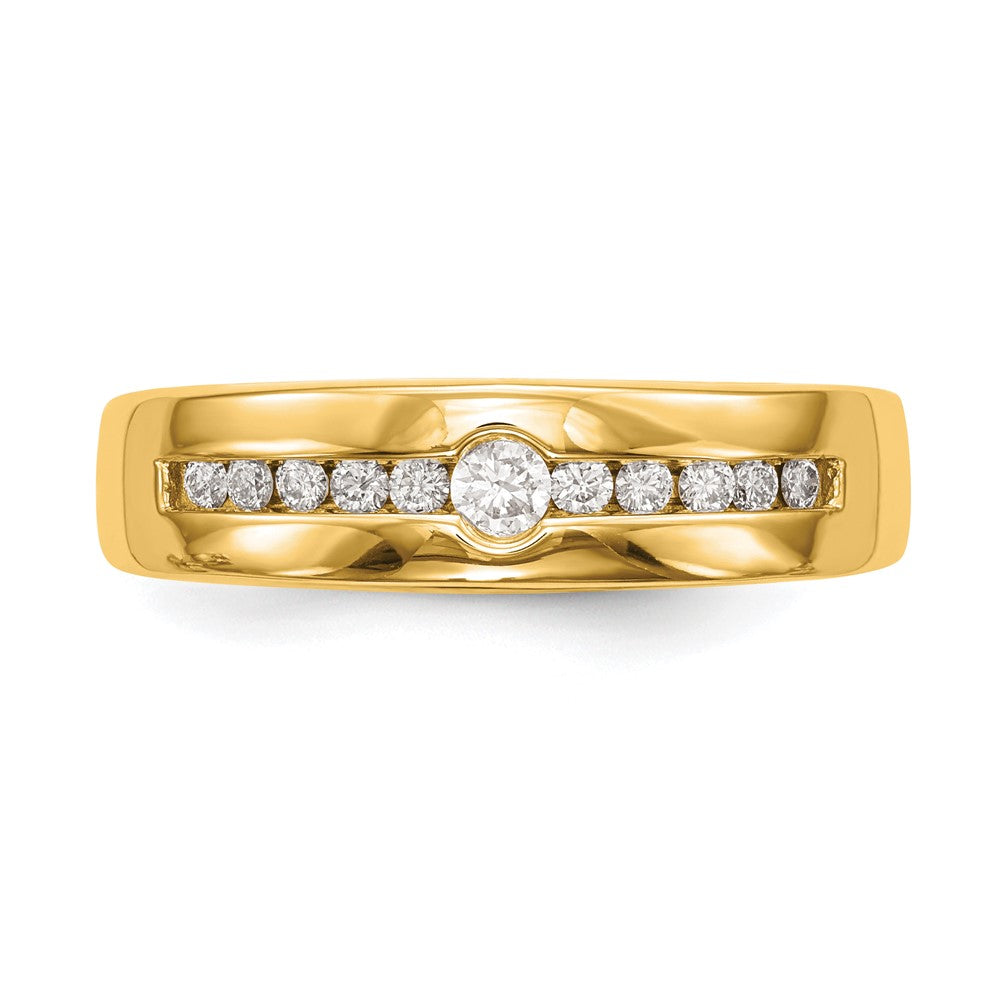 14K Lab Grown Diamond VS/SI+ G+ Men's Band