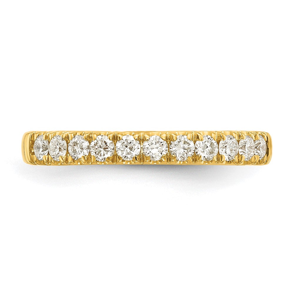 14k 1/3 carat Lab Grown Diamond VS/SI+ G+ Complete Wedding Band