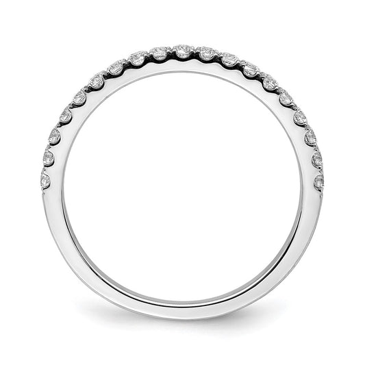 10K White Gold 3/8 carat Diamond Band