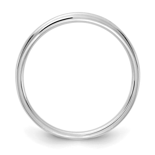 14k White Gold 1/10 carat Lab Grown Diamond VS+ F+ Complete Channel Set Band