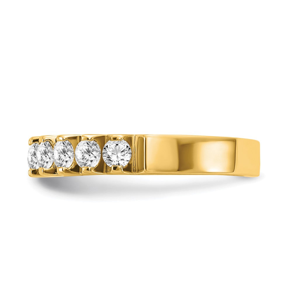 14k 1 carat Lab Grown Diamond VS/SI+ G+ Complete Ring