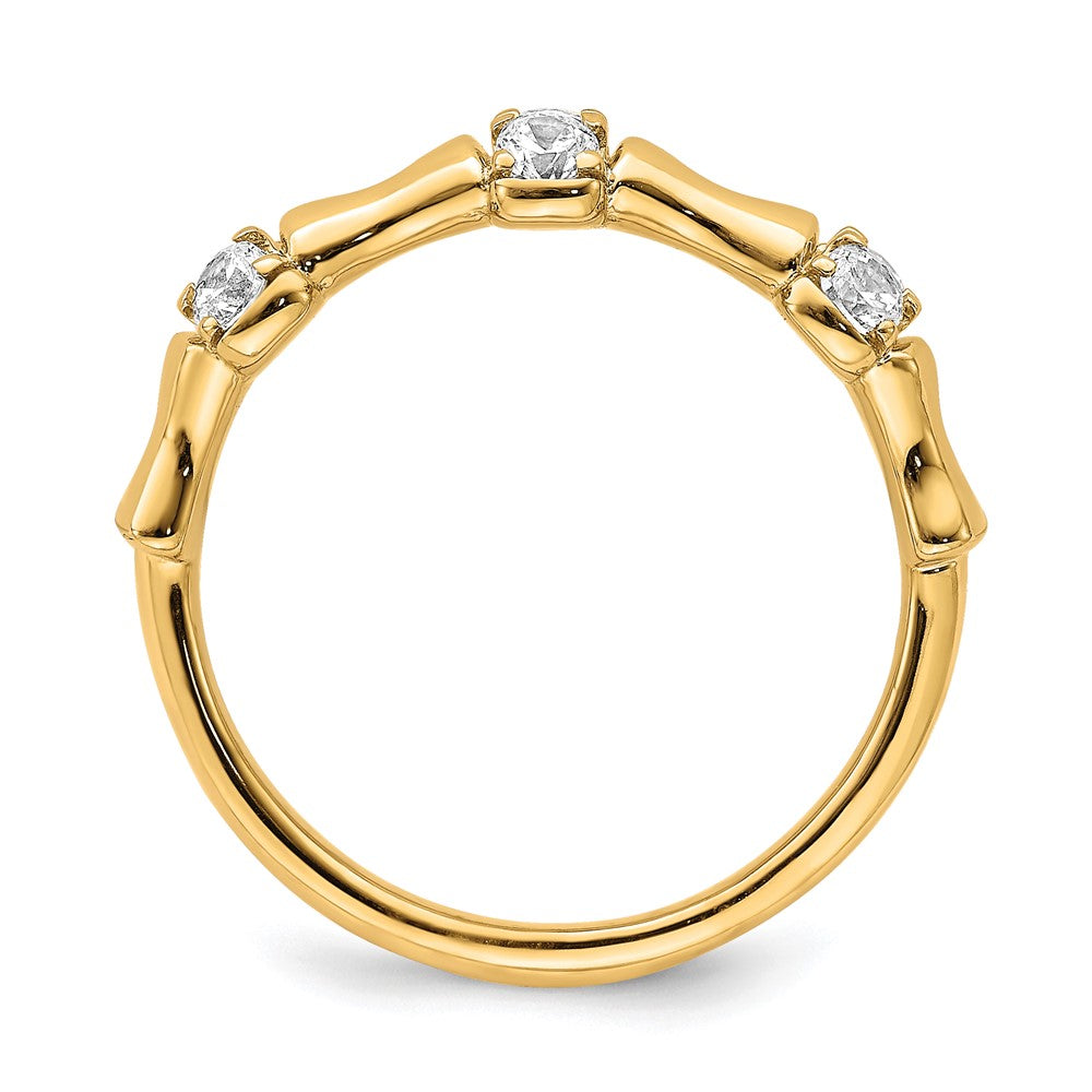 14K Lab Grown Diamond VS/SI+ G+ Fancy Ring