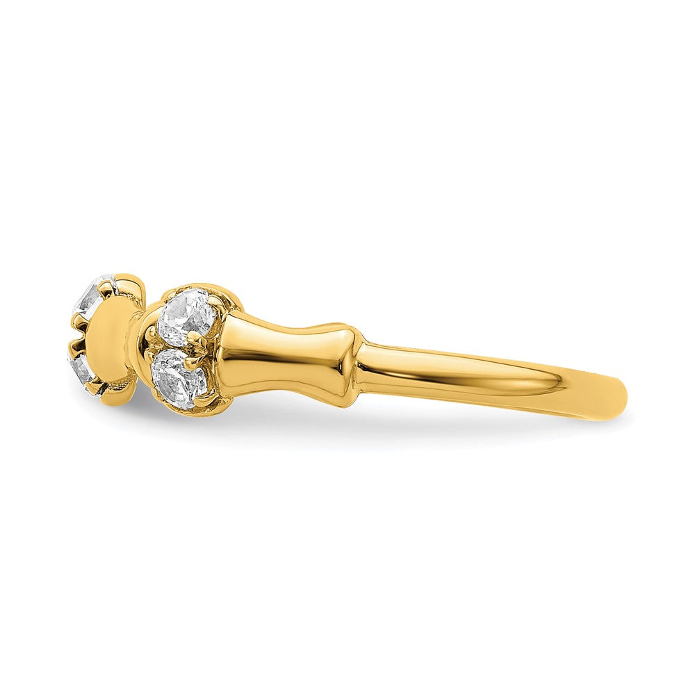 14K Lab Grown Diamond VS/SI+ G+ Fancy Ring