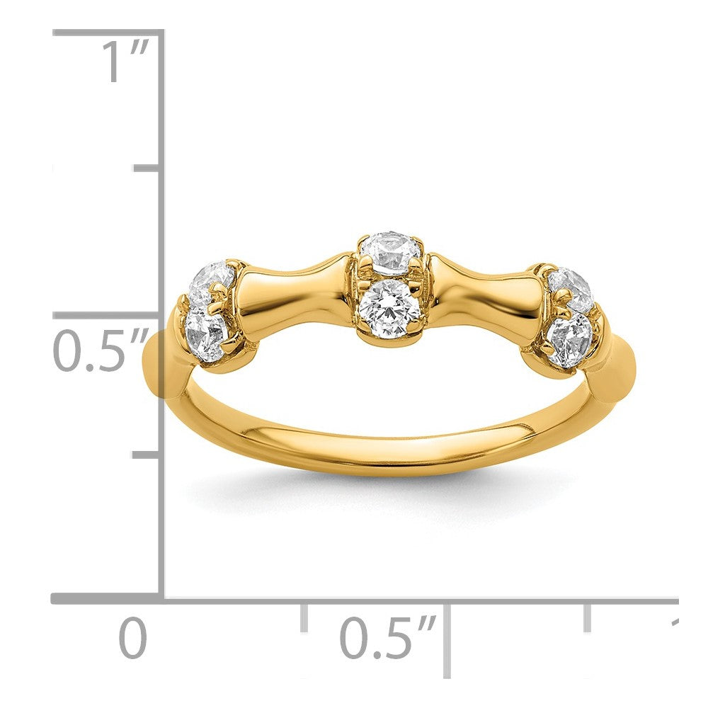 14K Lab Grown Diamond VS/SI+ G+ Fancy Ring