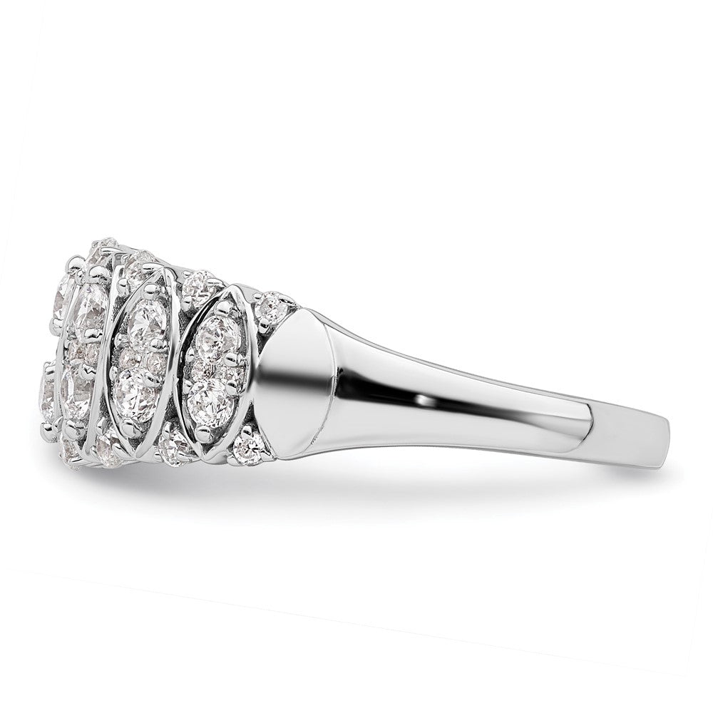 14K White Gold 3/4 carat Complete Diamond Ring