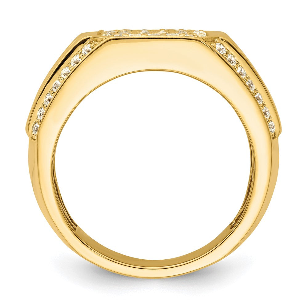IBGoodman 14k 1/3 carat Lab Grown Diamond VS/SI+ G+ Men's Ring
