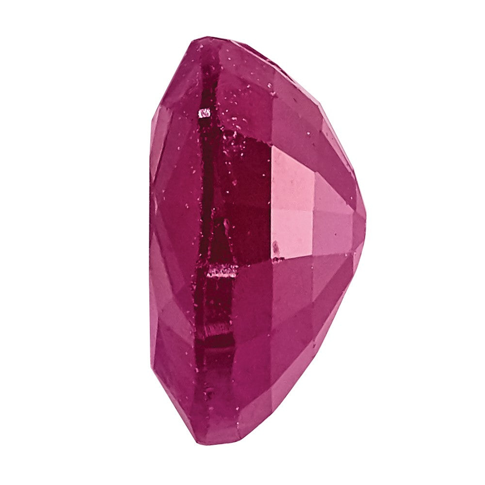 4mm Heart Ruby C Quality