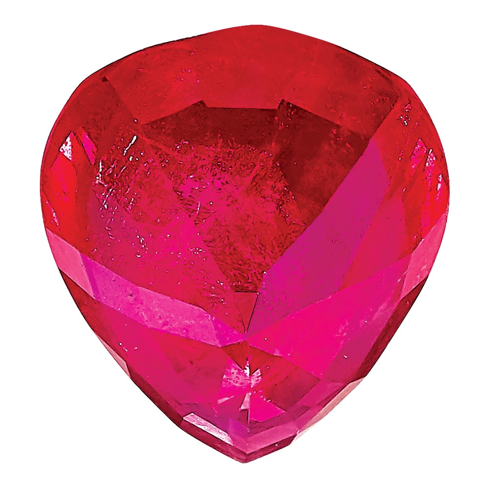 Ruby AA Quality 6x4mm Pear