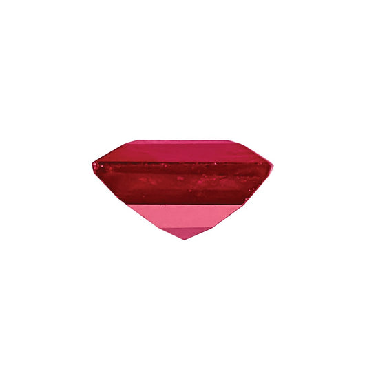 3mm Square Step-cut Ruby A Quality