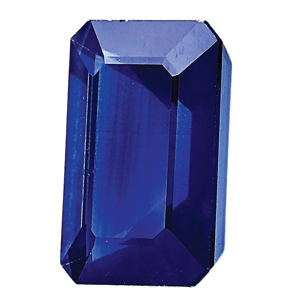 Blue Sapphire A Quality 6x4mm Emerald Cut