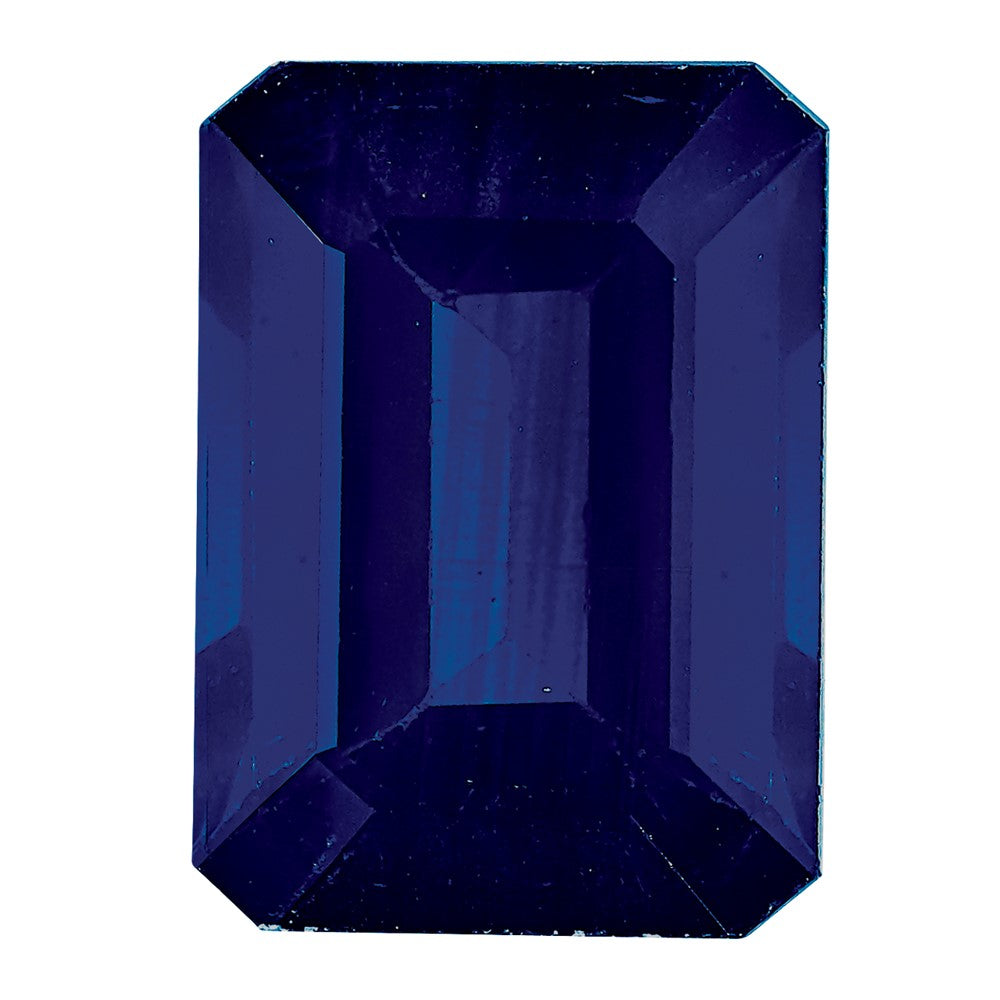 Blue Sapphire A Quality 7x5mm Emerald Cut
