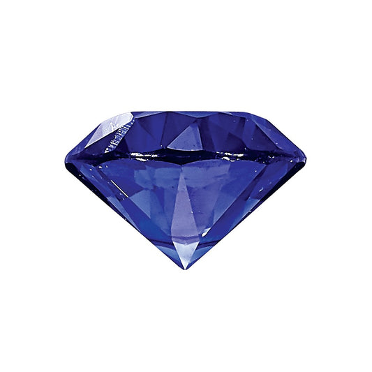 1.5mm Round Diamond-cut Blue Sapphire AA Quality