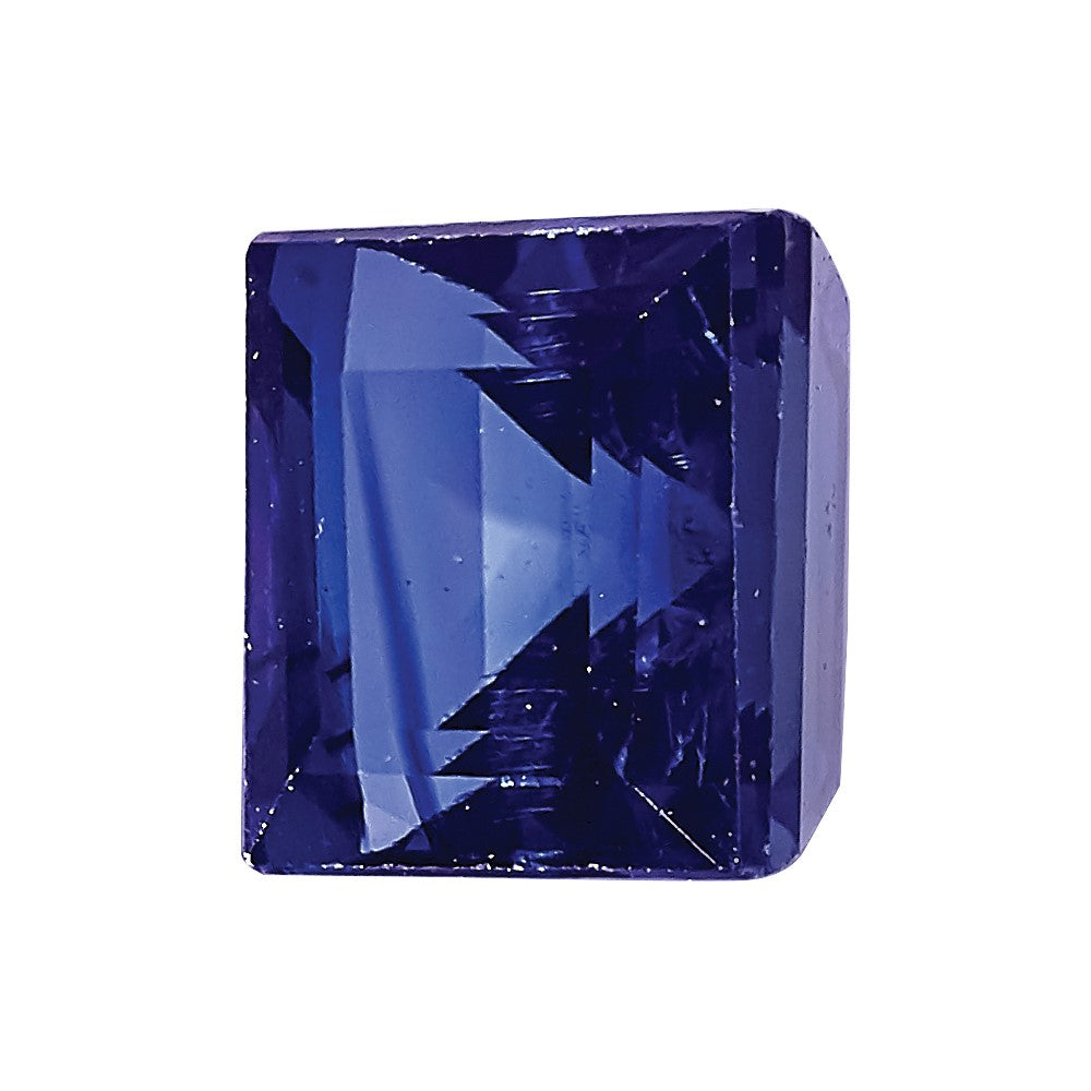 3mm Square Step-cut Blue Sapphire AA Quality