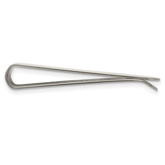 Chisel Stainless Steel Brushed Money Clip