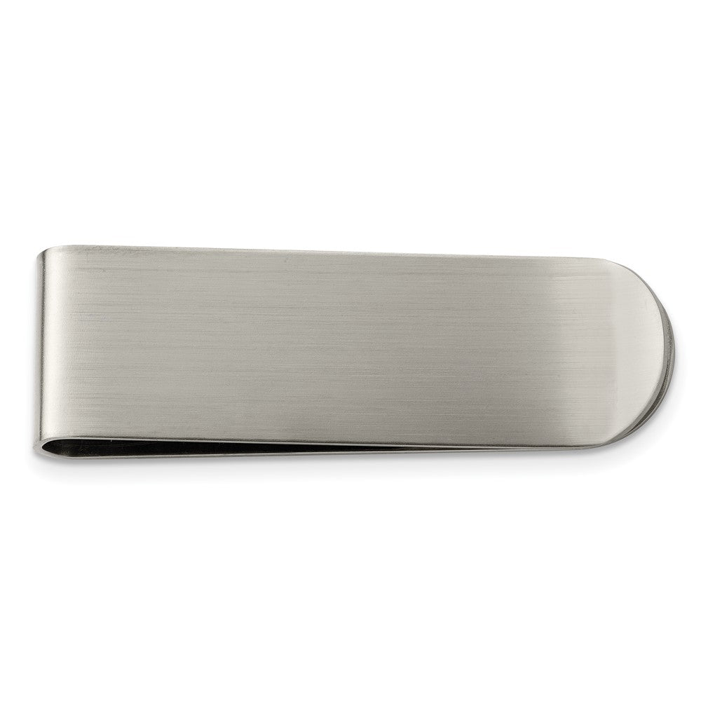 Chisel Stainless Steel Brushed Money Clip