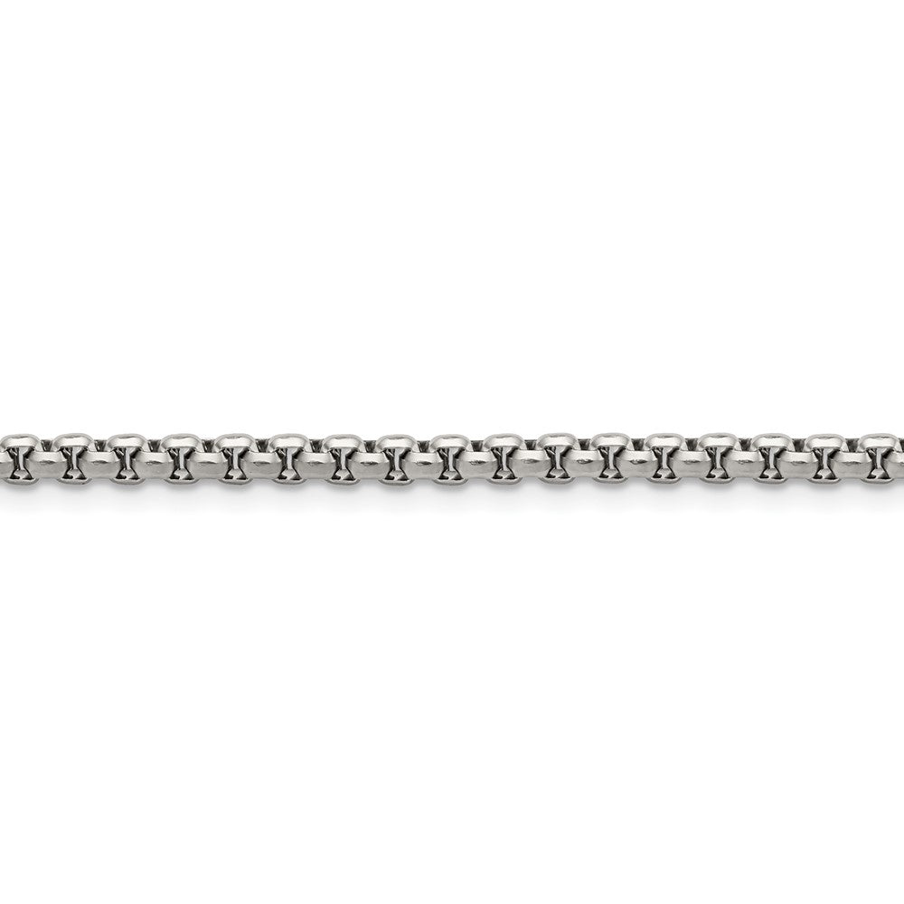 Chisel Stainless Steel Polished 3.8mm Fancy Link 20 inch Chain