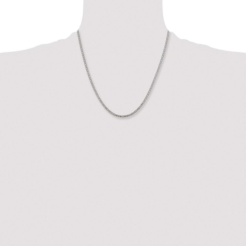 Chisel Stainless Steel Polished 3.1mm 20 inch Bismark Chain