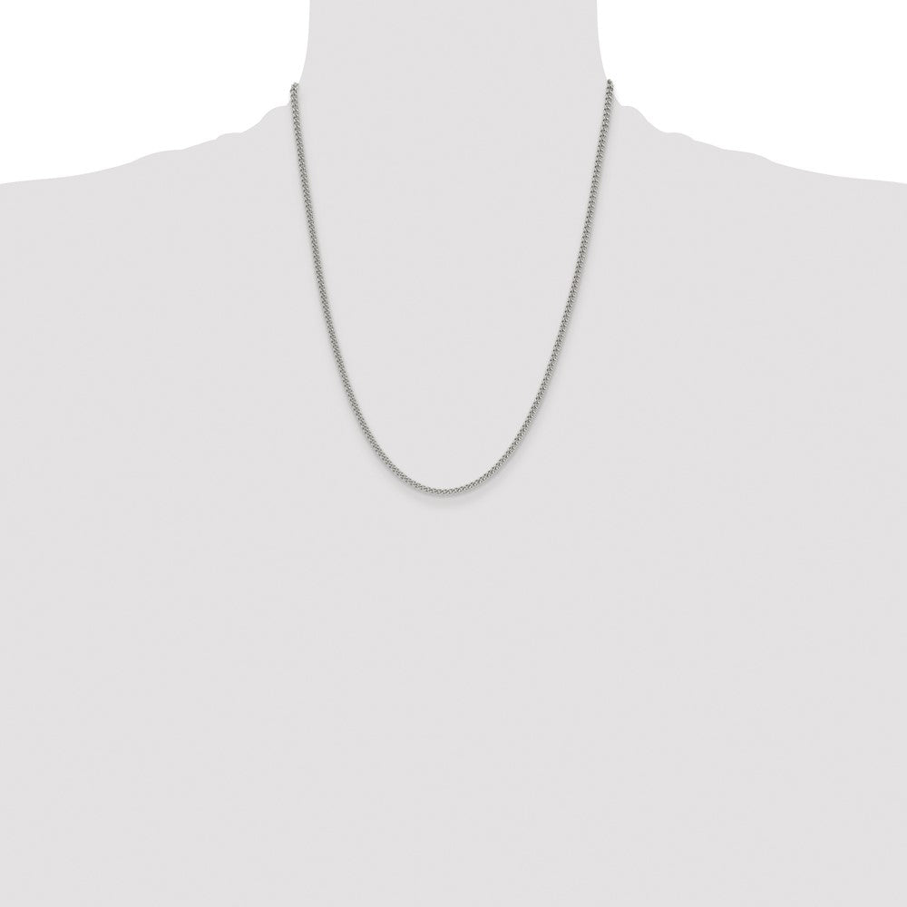 Chisel Stainless Steel Polished 3mm 22 inch Curb Chain