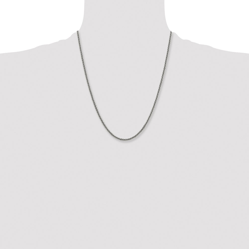 Chisel Stainless Steel Polished 3.3mm 22 inch Cyclone Chain