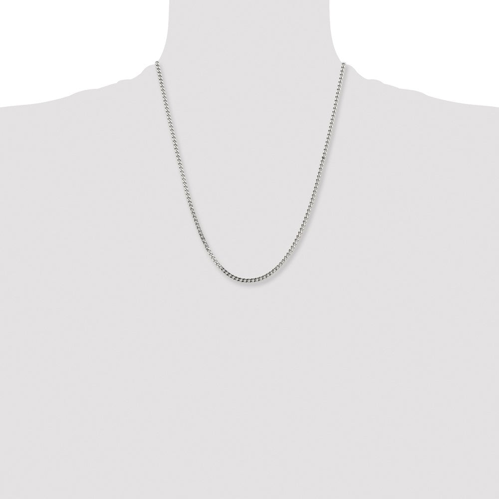 Chisel Stainless Steel Polished 3mm 22 inch Franco Chain