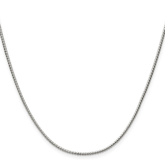 Chisel Stainless Steel Polished 1.5mm 18 inch Fancy Curb Link Necklace