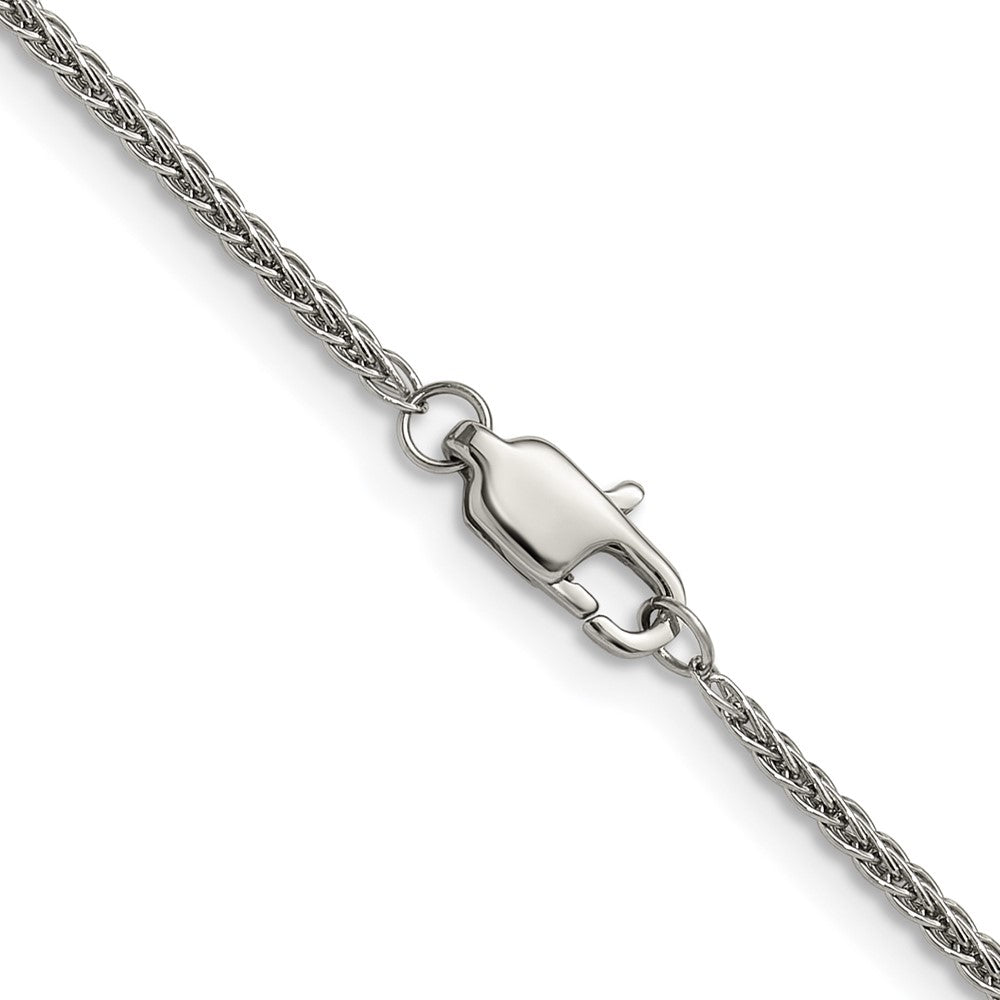 Chisel Stainless Steel Polished 2mm 18 inch Fancy Link Chain