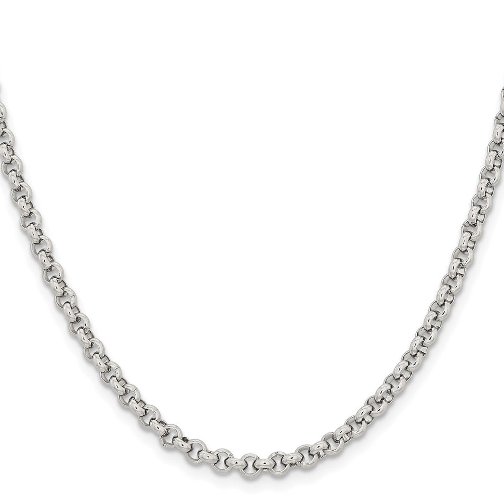 Chisel Stainless Steel Polished 3.9mm 30 inch Rolo Chain